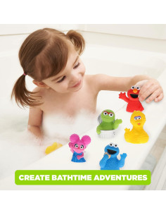 Juego de 5 Marionetas de Dedo Plaza Sésamo - Educativas 2