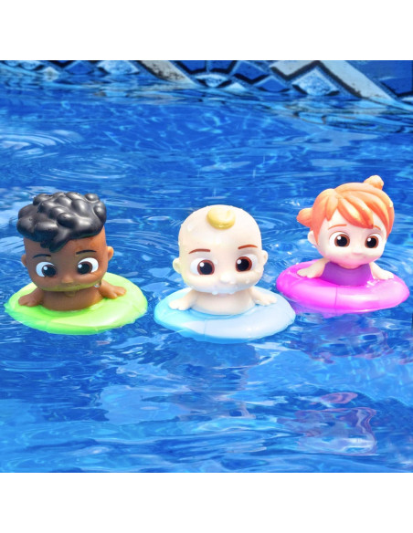 Juguetes Flotantes CoComelon 3-Pack - JJ, Cody, YoYo - 15 cm Juguetes Flotantes CoComelon 3-Pack - JJ, Cody, YoYo - 15 cm