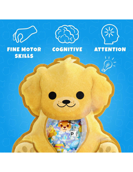 BIZYBOO Busca y Encuentra Peluche Pantano - Juego Educativo 2+ BIZYBOO Busca y Encuentra Peluche Pantano - Juego Educativo 2+