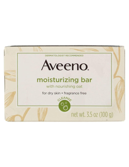 Barra Hidratante Aveeno 100 g para Piel Seca (Pack de 2) Barra Hidratante Aveeno 100 g para Piel Seca (Pack de 2)