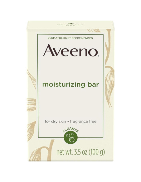 Barra Hidratante Aveeno 100 g para Piel Seca (Pack de 2) Barra Hidratante Aveeno 100 g para Piel Seca (Pack de 2)