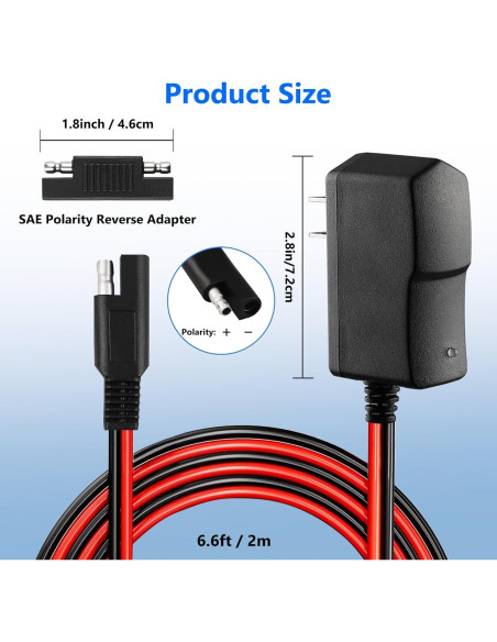 Cargador 6V BXIZXD para Cuatrimoto Disney y ATV Cargador 6V BXIZXD para Cuatrimoto Disney y ATV