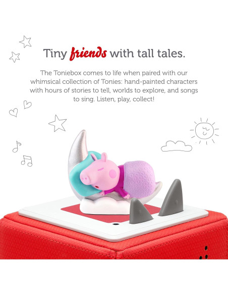 Figurita de Peppa Pig con cuentos de audio 67 min