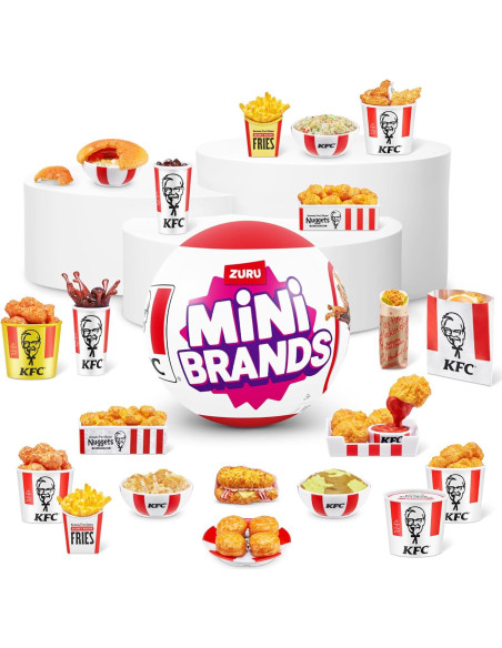 Mini Brands KFC Juguete Coleccionable ZURU 20 Minis Mini Brands KFC Juguete Coleccionable ZURU 20 Minis