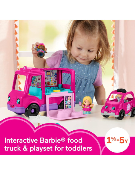 Camión de Cupcakes Musical Fisher-Price Little People 9 Piezas Camión de Cupcakes Musical Fisher-Price Little People 9 Piezas
