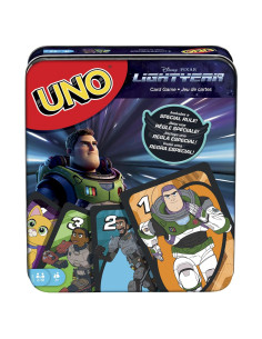 Juego de Cartas UNO Disney Pixar Lightyear en Lata Coleccionable