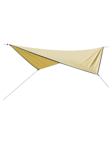 Lona de Camping YSSOA Impermeable 3.6x2.9m Beige 210T