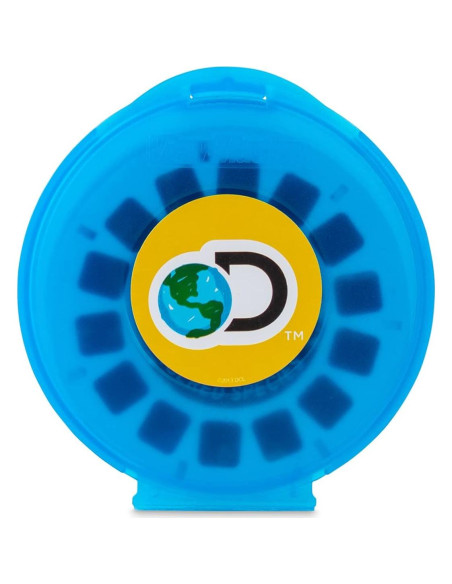 View Master Clásico Basic Fun - Visor Metálico con 5 Discos 3D View Master Clásico Basic Fun - Visor Metálico con 5 Discos 3D