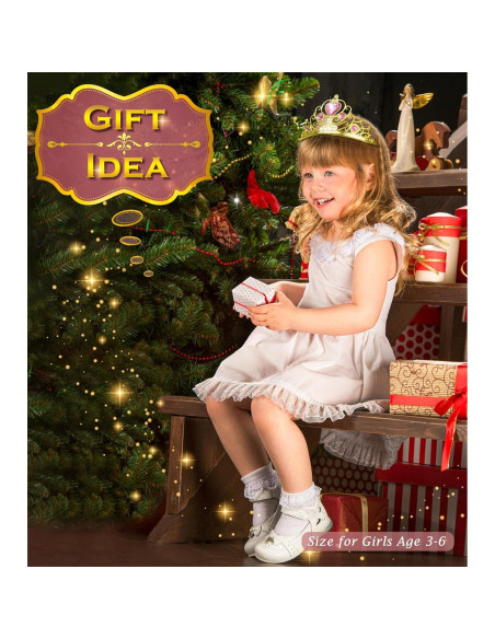 Tiara de Princesa BIBUTY para Niñas 3-6 Años - Joyería de Disfraz Tiara de Princesa BIBUTY para Niñas 3-6 Años - Joyería de Disfraz