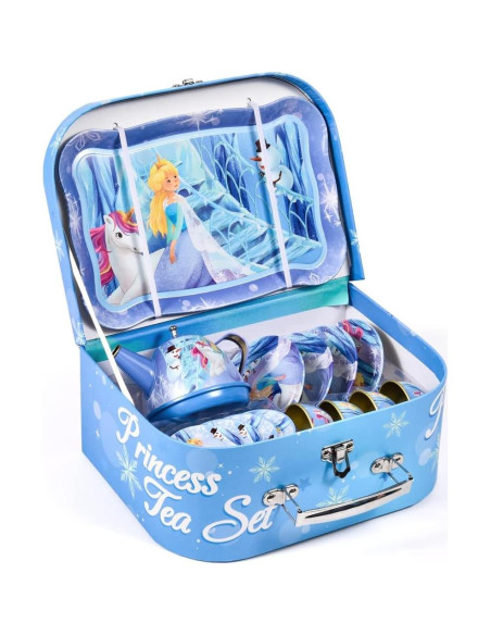 Juego de té Golray 49 piezas para niñas 3 a 5 años Juego de té Golray 49 piezas para niñas 3 a 5 años