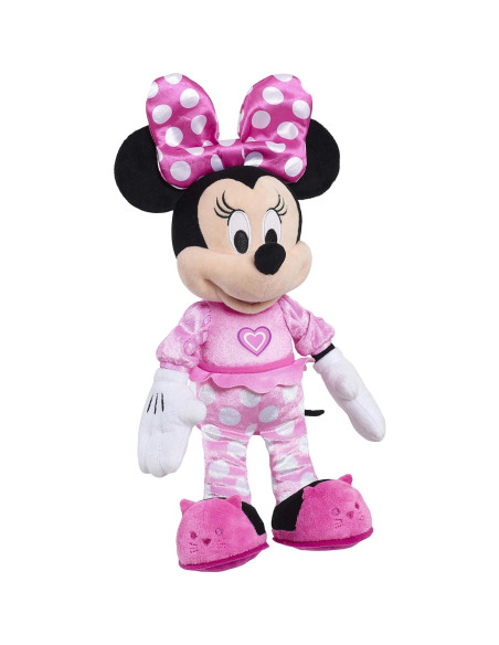 Peluche Cantante Minnie Mouse Ayudantes Felices Just Play 26.7cm Peluche Cantante Minnie Mouse Ayudantes Felices Just Play 26.7cm