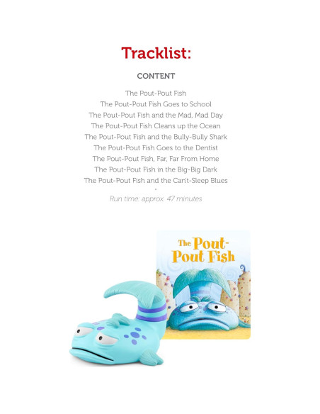 Figura de Juguete de Audio Tonies El Pez Puchero 9 Historias Figura de Juguete de Audio Tonies El Pez Puchero 9 Historias