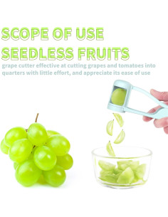Cortador de Uvas Genérico de Acero Inoxidable para Frutas 2