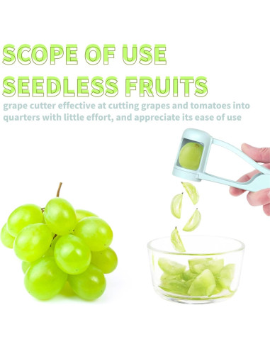Cortador de Uvas Genérico de Acero Inoxidable para Frutas