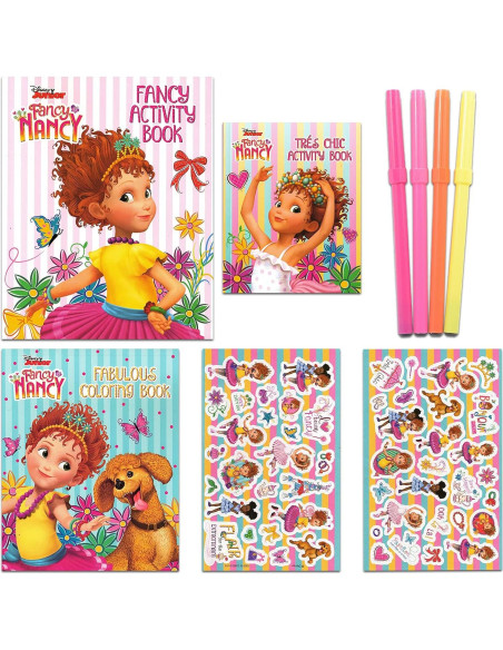 Set de Colorear y Actividades Disney Fancy Nancy - Lata Deluxe Set de Colorear y Actividades Disney Fancy Nancy - Lata Deluxe