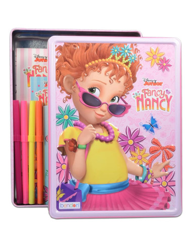 Set de Colorear y Actividades Disney Fancy Nancy - Lata Deluxe