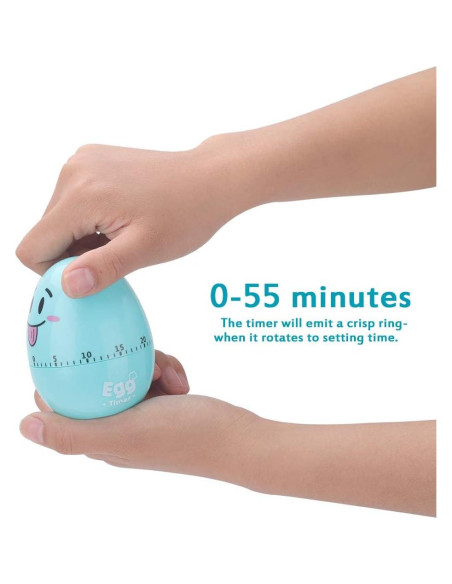 Temporizador Mecánico de Huevo BORDSTRACT 60 Minutos Azul Temporizador Mecánico de Huevo BORDSTRACT 60 Minutos Azul