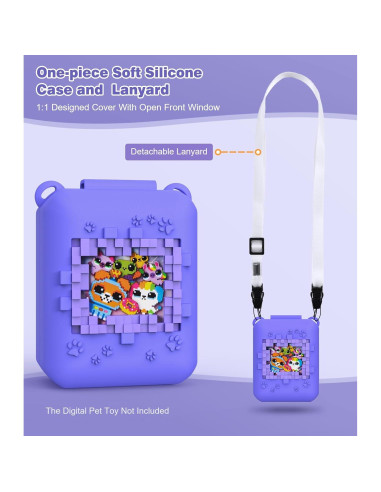 Funda de Transporte MoKo para Bitzee Juguete Virtual Interactivo