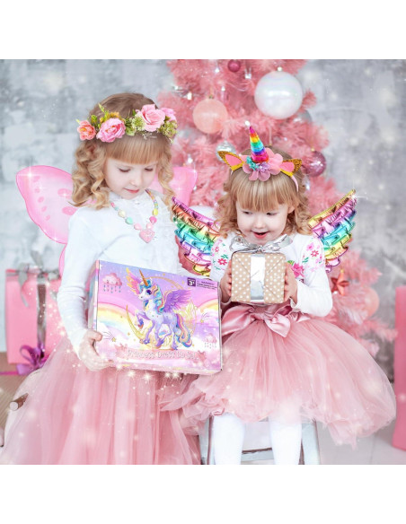 Disfraz de Princesa Unicornio CHILLIFE para Niñas 4-6 Años Disfraz de Princesa Unicornio CHILLIFE para Niñas 4-6 Años