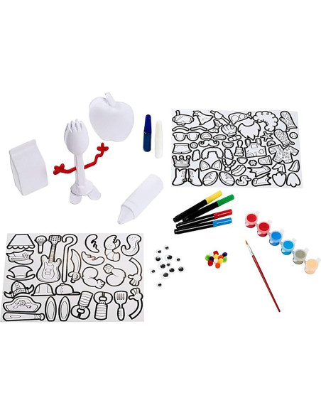 Kit de Manualidades Toy Story 4 Crea Tu Propio Forky - 100 Piezas Kit de Manualidades Toy Story 4 Crea Tu Propio Forky - 100 Piezas