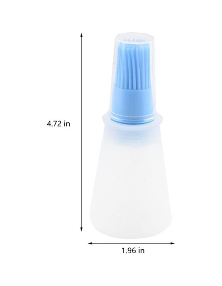 Cepillo de Silicona para Aceite JYYHSF 60ml Multicolor 4 PCS Cepillo de Silicona para Aceite JYYHSF 60ml Multicolor 4 PCS