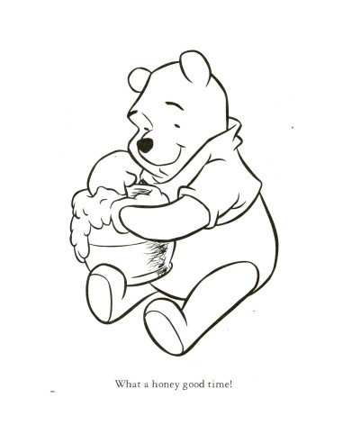 Libro de Colorear Winnie the Pooh + Stickers Disney 100