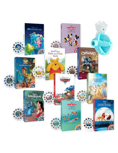 Moonlite Proyector de Cuentos Disney Mega Bundle 10 Libros