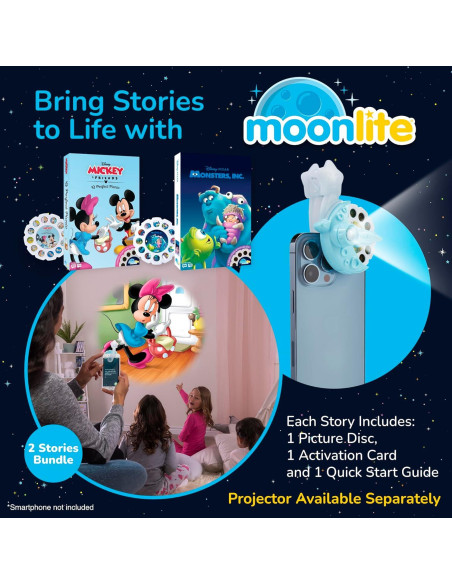 Carretes de Cuentos Moonlite Set 2 Un Picnic Perfecto y Monsters Inc Carretes de Cuentos Moonlite Set 2 Un Picnic Perfecto y Monsters Inc