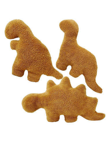 Almohadas de Nuggets de Pollo Dino Aucess 39.9x34.8cm 3PCS
