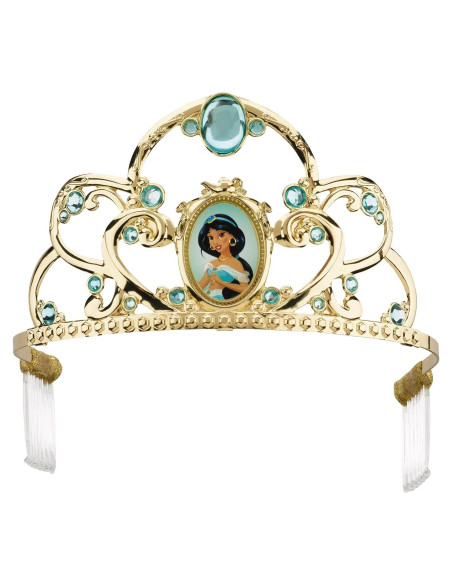Tiara Deluxe Princesa Jasmine Disney Niñas 5.5x6x2cm Tiara Deluxe Princesa Jasmine Disney Niñas 5.5x6x2cm