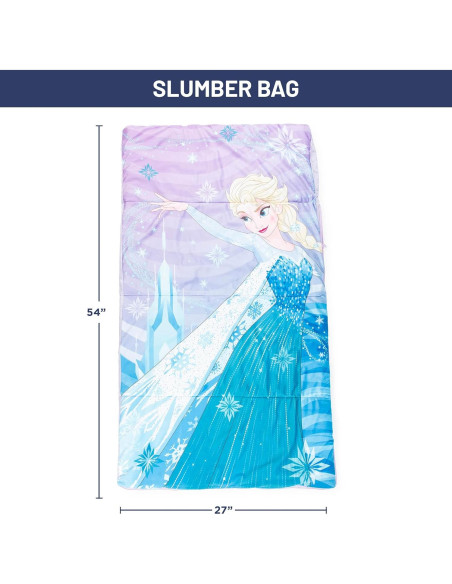 Juego de Dormir Jay Franco Frozen 3 Piezas - Bolsa, Almohada y Máscara Juego de Dormir Jay Franco Frozen 3 Piezas - Bolsa, Almohada y Máscara