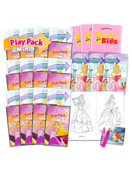 Conjunto de Suministros de Fiesta Princesas Disney 24 Piezas Conjunto de Suministros de Fiesta Princesas Disney 24 Piezas