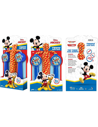 Cuerda de Saltar Disney Mickey Mouse 2.35m para Niñas