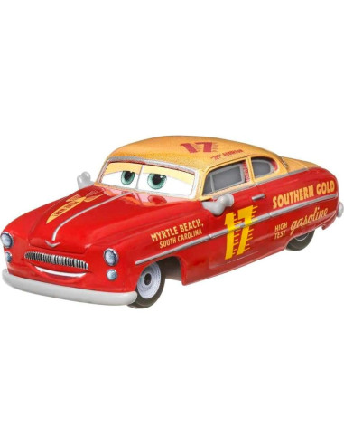 Paquete Doble de Autos Metal Pixar Cars - Caleb Worley y Jet Robinson