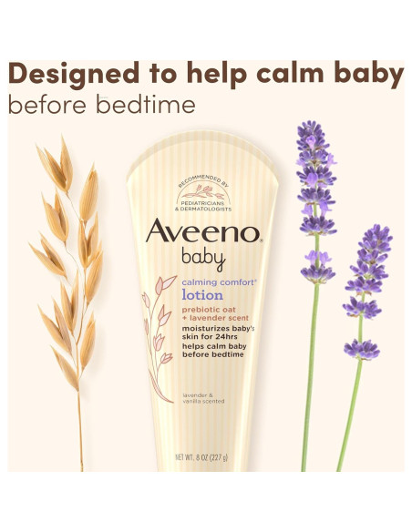 Loción Hidratante Calmante Aveeno Baby 236.6 ml Lavanda Vainilla Loción Hidratante Calmante Aveeno Baby 236.6 ml Lavanda Vainilla
