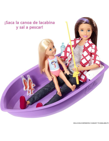 Camper Soñado 3-en-1 Barbie con Piscina y 60 Accesorios