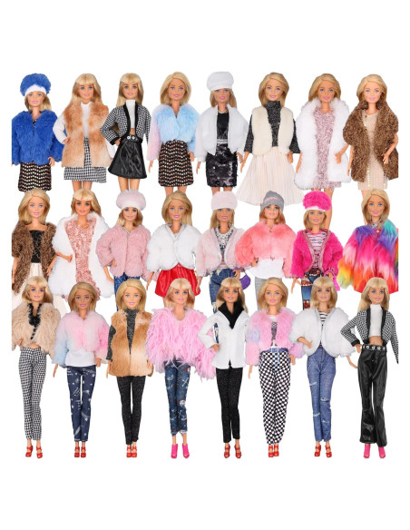 Conjunto de Ropa de Muñeca EuTengHao Invierno 30 cm Conjunto de Ropa de Muñeca EuTengHao Invierno 30 cm