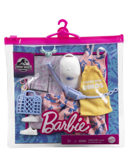 Accesorios Barbie Jurassic World 10 Piezas para Niñas Accesorios Barbie Jurassic World 10 Piezas para Niñas