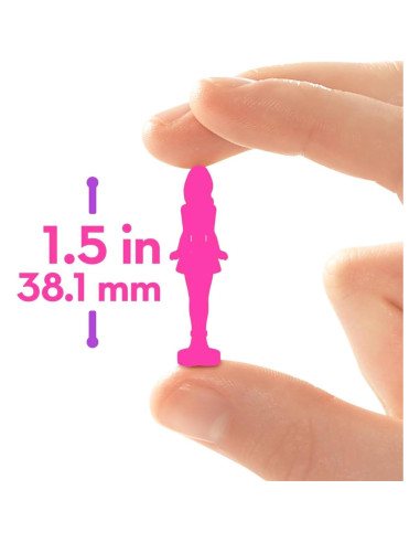 Conjunto de Muñecas Mini Barbie Misterio Revelar - 4 Figuras