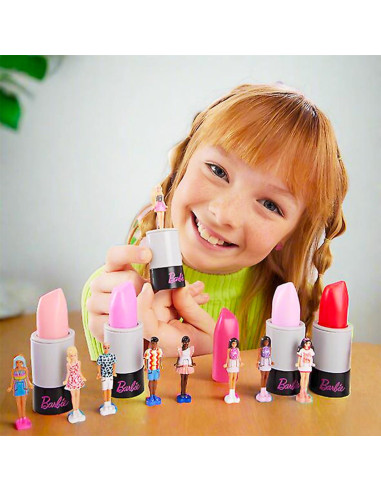 Conjunto de Muñecas Mini Barbie Misterio Revelar - 4 Figuras
