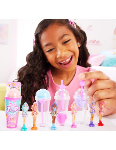 Conjunto de Muñecas Mini Barbie Misterio Revelar - 4 Figuras