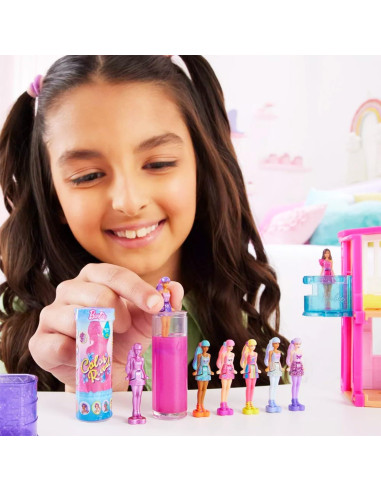 Conjunto de Muñecas Mini Barbie Misterio Revelar - 4 Figuras