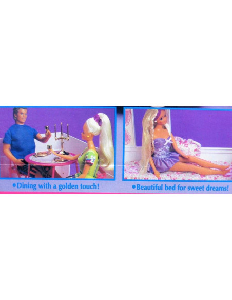Barbie Casa Rodante Sueño Dorado Mattel 1992 61x26x29 cm Barbie Casa Rodante Sueño Dorado Mattel 1992 61x26x29 cm