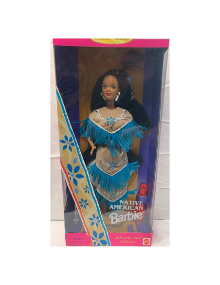 Muñeca Barbie Nativa Americana Edición Coleccionista 1996 Muñeca Barbie Nativa Americana Edición Coleccionista 1996