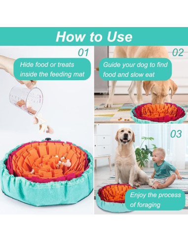 Alfombra Olfativa para Perros Vivifying 43x43 cm Interactiva