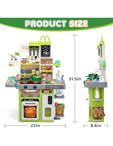 Juego de Cocina para Niños TooyBing con Luz y Sonido