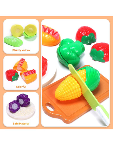 Conjunto de Cocina de Juguete Cute Stone para Niños
