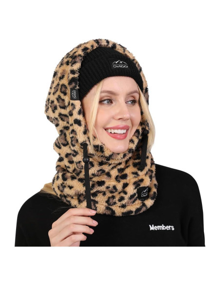 Pasamontañas de Invierno OWNGIGI Unisex Resistente al Viento Pasamontañas de Invierno OWNGIGI Unisex Resistente al Viento