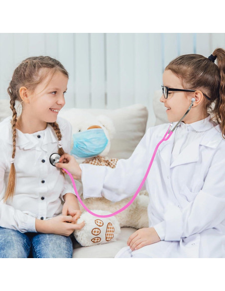Estetoscopios para Niños ERDOGLY - Paquete de 2 Juguetes Médicos Estetoscopios para Niños ERDOGLY - Paquete de 2 Juguetes Médicos