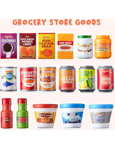 Set de Alimentos de Juguete JOYIN 30 Piezas para Niños